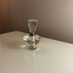 Glass perfume bottle